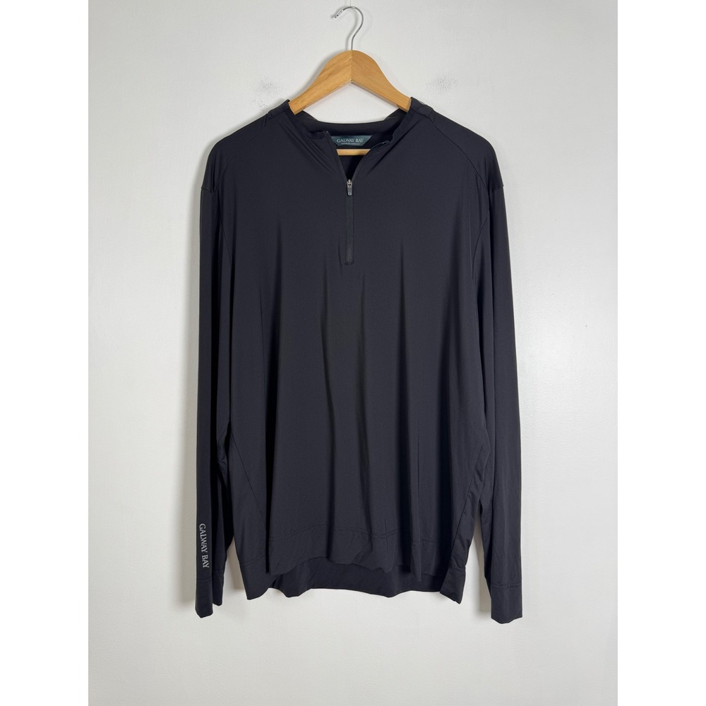 Performance Galway Bay Men XL 1/4 Zip Pullover Performance Stretch Golf Shirt